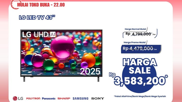 Transmart Full Day Sale TV LED