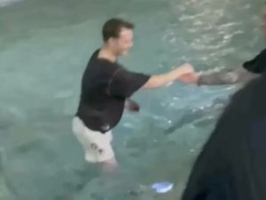 Nekat Berenang di Air Mancur Trevi, Turis Dijemput Polisi