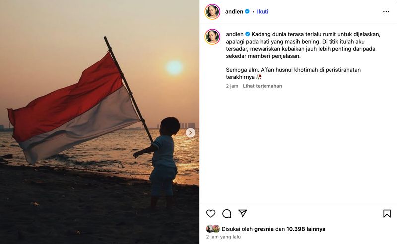 Ungkapan Duka Artis di Demo DPR.