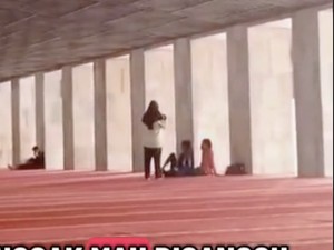 Viral Jemaah Istiqlal Dimarahi Petugas dengan Toa, Begini Kejadian Sebenarnya