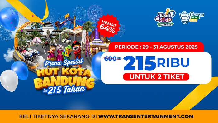 Bandung kembali memanjakan wisatawan dan warga lokal dengan pesta diskon terbesar tahun ini.