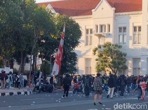 Aliansi BEM Surabaya Tegaskan Tak Terlibat Perusakan Saat Demo