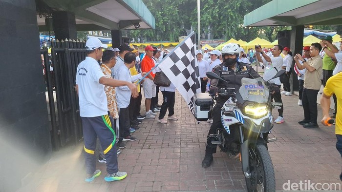 Gerak jalan di Festival HKBP Medan Aceh