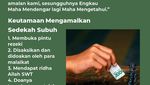 Niat Sedekah Subuh dan Keutamaan Mengamalkannya