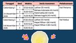 Infografis: Jadwal TKA SMA-SMK 2025, Fix!