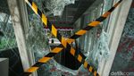 Kondisi Stasiun MRT Istora Mandiri Rusak-Penuh Coretan