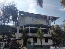 11 Orang Pembakar Gedung DPRD Makassar-Sulsel Jadi Tersangka, Ini Identitasnya