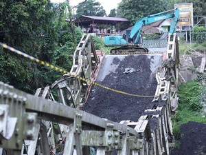 Dana untuk Bangun Jembatan Muara Lawai Lahat yang Ambruk Belum Terkumpul