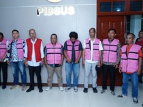 Kejati Sumut Tahan 8 Orang Kasus Korupsi Pembangunan Jalan di Batu Bara