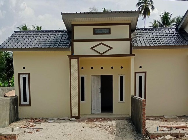 Deretan Rumah Subsidi di Hamparan Perak Sumut Serba Rp 166 Juta