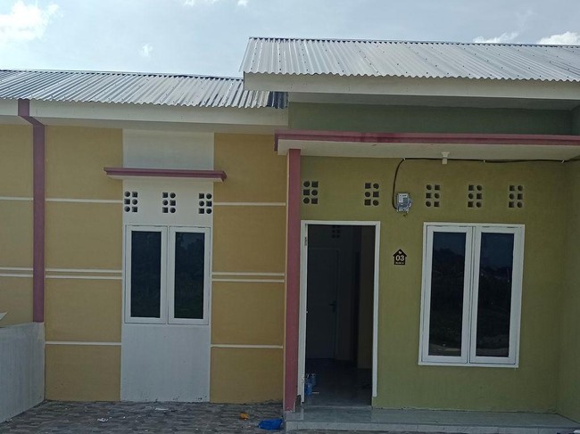 Deretan Rumah Subsidi di Hamparan Perak Sumut Serba Rp 166 Juta