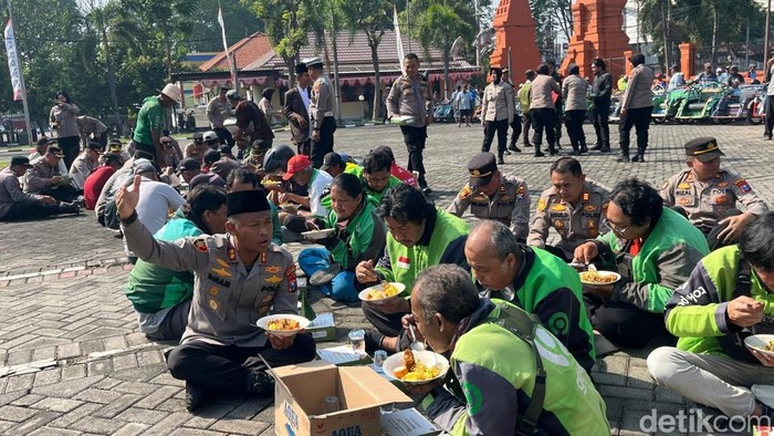 Polres Mojokerto Gelar Tahlil Untuk Affan Kurniawan
