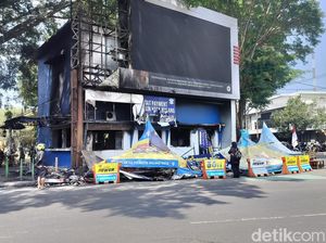 Pos Polisi di Malang Jadi Sasaran Anarkis Demo 29 Agustus 2025