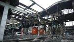 Potret Halte Senen dan Polda Metro Rusak Parah