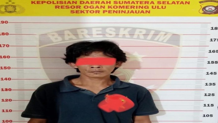 Tampang pelaku penikaman seorang pria di OKU