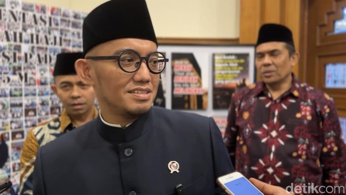 Wakil Kepala Badan Penyelenggara Haji (BPH) RI, Dahnil Anzar Simanjuntak. (Jeka Kampai/detikSumut)