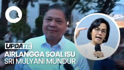 Video: Airlangga Tepis Isu Sri Mulyani Mundur