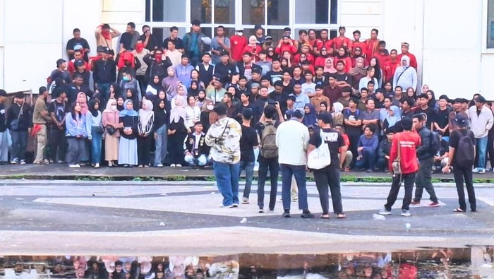 Aliansi Utara usai melakukan konsolidasi di Islamic Center (Oktavian Balang/detikKalimantan)