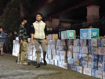 Jelang Aksi 1 September, Bantuan Logistik Mulai Berdatangan ke DPRD Sumsel