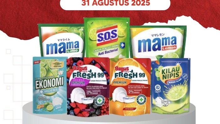 Belanja Aneka Sabun Cuci Piring di Transmart Full Day Sale Lagi Murah!