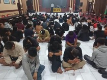 143 Diduga Perusuh di Blitar Ditangkap, Ada yang Pembakar DPRD Kediri