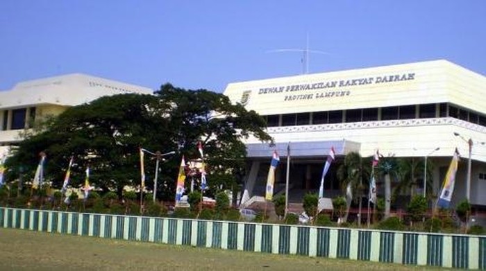 Gedung DPRD Lampung.