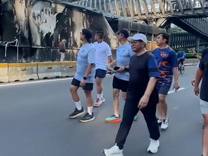 Pramono Cek Langsung CFD Jakarta, Tinjau Perbaikan Fasilitas yang Rusak