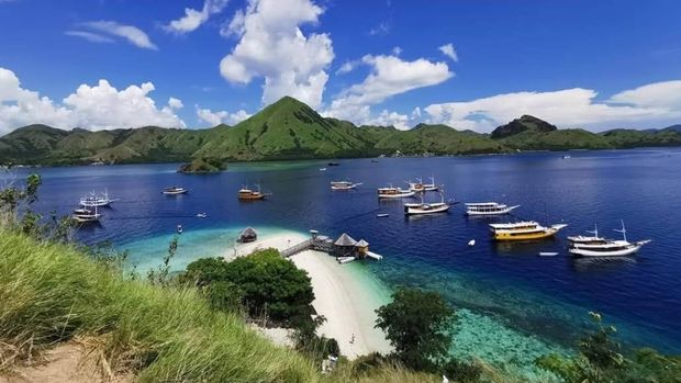 Ilustrasi Pantai Waecicu (tangkap layar Google Maps/Lucky Man/2022)