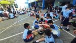 Sambut Hari Ozon, Siswa Tarakanita Kampanye Lingkungan di Stasiun Gubeng