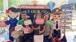 Sambut Hari Ozon, Siswa Tarakanita Kampanye Lingkungan di Stasiun Gubeng