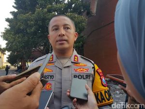 123 Perusuh-Pembakar Gedung DPRD Kabupaten Kediri Diringkus