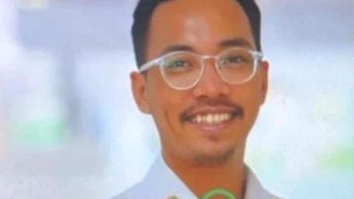 Staf DPRD Makassar Muhammad Akbar Basri atau Abay (26).