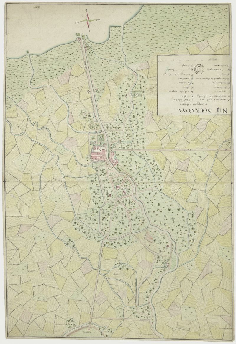 Peta Surabaya 1787