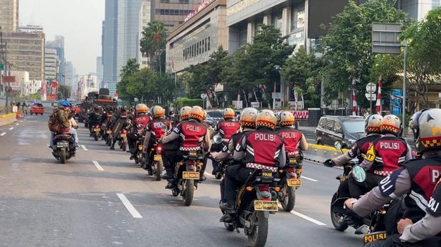 Polda Metro Jaya gelar patroli skala besar mulai 31 Agustus 2025 (Devi/detikcom)