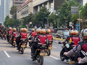 Polda Metro Gelar Patroli Amankan Jakarta Bersama Masyarakat