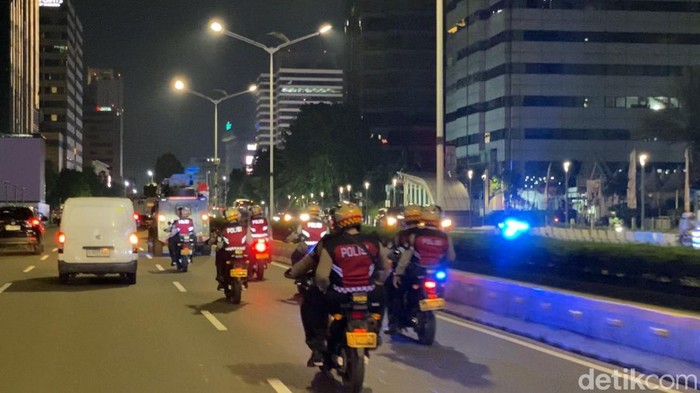 Polda Metro Jaya patroli skala besar malam ini