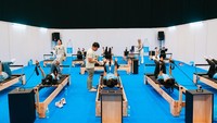 Selain itu, peserta juga dapat mencoba 33 jenis olahraga berbeda, termasuk fitness race simulation dan padel yang kini tengah naik daun. 