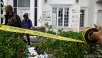 Rumah Uya Kuya Dipasang Garis Polisi Pascapenjarahan