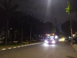 Lalin Sekitar Markas Brimob Kwitang Bisa Dilintasi Malam Ini, Situasi Kondusif
