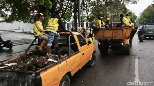Suasana Bandung saat pagi hari.