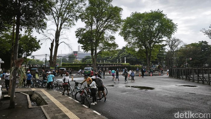 Suasana Bandung saat pagi hari.