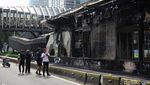 Suasana CFD Jakarta di Tengah Sisa Kerusuhan
