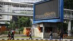 Suasana CFD Jakarta di Tengah Sisa Kerusuhan