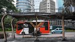 Tarif TransJ dan MRT Gratis Selama Seminggu Pascakerusuhan