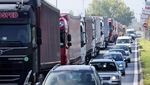 Aksi Sopir Truk Bosnia Lumpuhkan Jalan Utama Sarajevo
