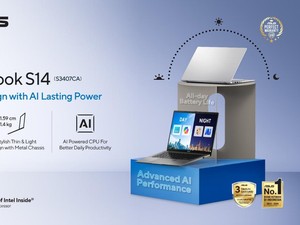 ASUS Vivobook S14, Laptop Tipis & Cerdas untuk Kerja-Teman Perjalanan