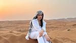 Foto Liburannya Aktris Cantik Davina Karamoy di Dubai