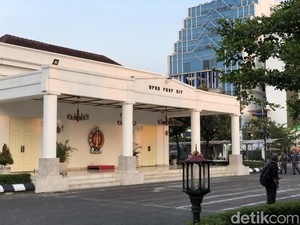 Situasi DPRD DIY-Malioboro Jogja Usai 2 Aksi Massa Sore Ini