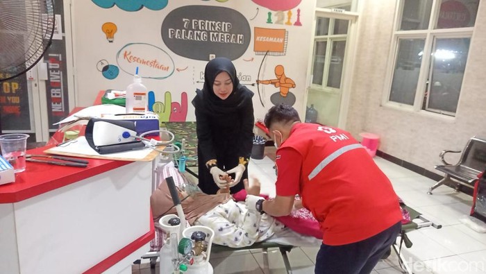Wakil Bupati Temanggung Nadia Muna saat berada di kantor PMI Temanggung, Senin (1/9/2025) malam.