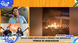 Video: Ricuh Demo Tunjangan DPR Berujung 4 Orang Tak Bersalah Tewas di Makassar